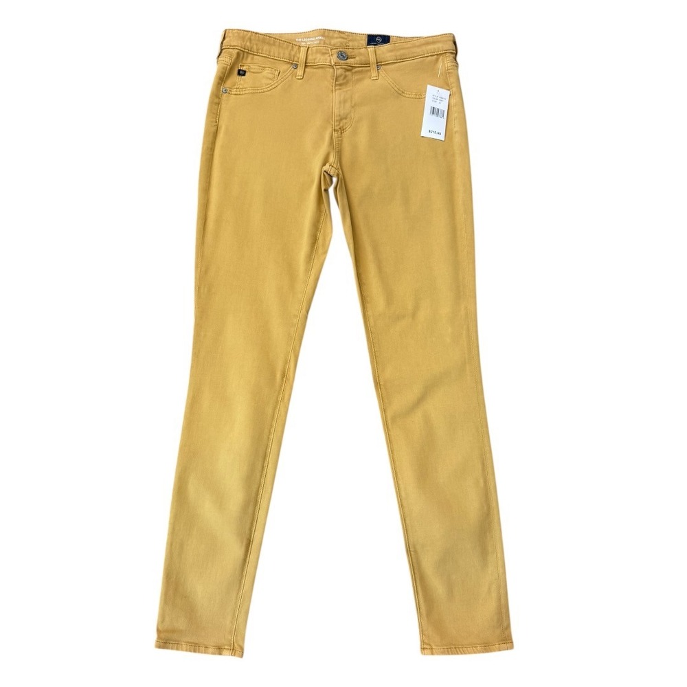 AG Adriano Goldschmied The Legging Ankle Super Skinny Jeans‎ Mustard Yellow 4 27